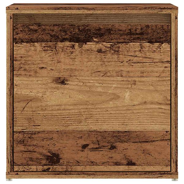 VidaXL Tiroir boîte vieux bois 40,5x40x40 cm bois d'ingénierie