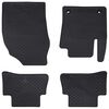 vidaXL Tapis de voiture 4 pi&egrave;ces
