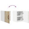 vidaXL Armoire de cuisine avec &eacute;tag&egrave;re Ch&ecirc;ne Sonoma 30 x 31 x 40 cm