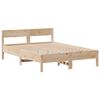 vidaXL Lit biblioth&egrave;que sans matelas 160x200 cm bois massif de pin