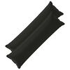 vidaXL Coussin avec oreiller HOUTEN 2 pc Noir Polyester