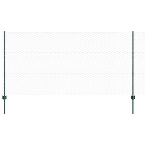 vidaXL Cl&ocirc;ture en fil soud&eacute; 50 x 1,2 m (l x h) Acier recouvert de PVC