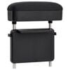 vidaXL Accoudoir de voiture universel noir 23x8x(30-38) cm ABS