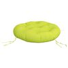 vidaXL Coussin rond vert vif &Oslash; 60 x11 cm tissu oxford