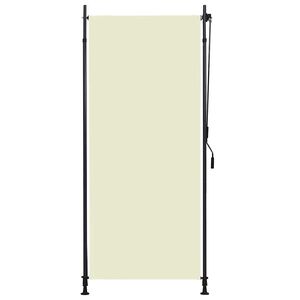 vidaXL Store roulant d'ext&eacute;rieur 100 x 270 cm Cr&egrave;me