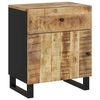 vidaXL Table de chevet 50x33x60 cm Bois de manguier et d'ing&eacute;nierie