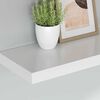 vidaXL Étagère flottante murale blanc 80x23,5x3,8 cm MDF