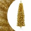 vidaXL Arbre de No&euml;l artificiel slim 180 cm 300 LED Blanc chaud