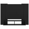 vidaXL Meuble TV mural Noir 120x23,5x90 cm Bois d&rsquo;ing&eacute;nierie
