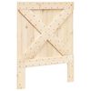 vidaXL T&ecirc;te de lit 80x104 cm bois massif de pin