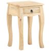 vidaXL Table de chevet 28x28x46 cm Bois de manguier massif