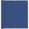 vidaXL &Eacute;cran de balcon 110 x 200 cm Tissu Oxford Rectangulaire Bleu