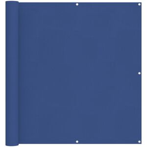 vidaXL &Eacute;cran de balcon Bleu 110 x 200 cm Tissu Oxford