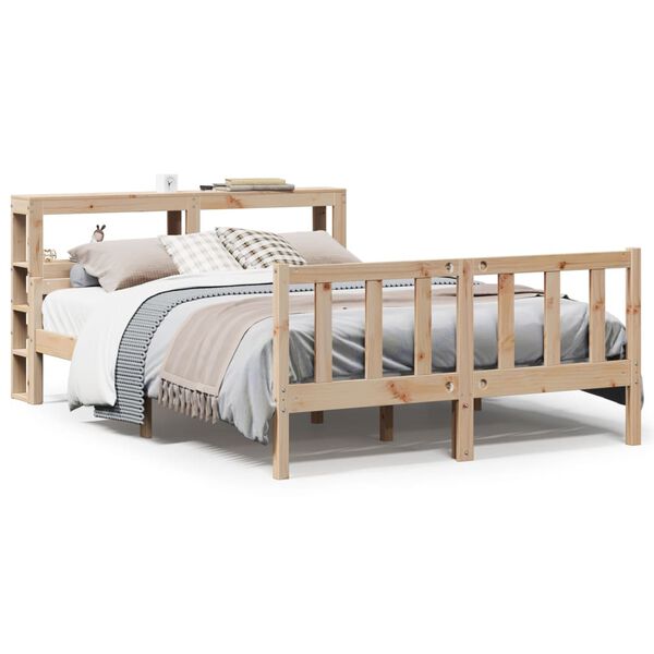 vidaXL Cadre de lit sans matelas 120x190 cm bois de pin massif
