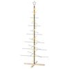vidaXL Sapin de No&euml;l en m&eacute;tal avec support KUOPIO 180 cm Blanc chaud