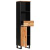 vidaXL Armoire de salle de bain 38x33x160 cm bois massif d'acacia