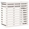 vidaXL Table de bar d'ext&eacute;rieur blanc 113,5x50x103 cm bois massif pin