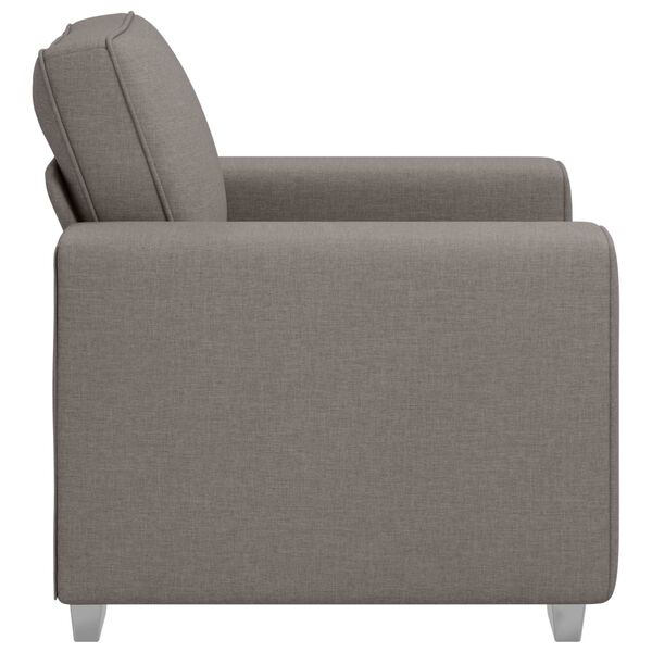vidaXL Canapé Taupe 100 x 77 x 82 cm tissu