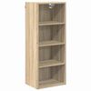vidaXL Armoire suspendue avec stockage Ch&ecirc;ne Sonoma 40 x 29,5 x 100 cm