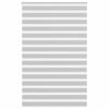 vidaXL Store z&egrave;bre gris clair largeur du tissu 135,9 cm polyester