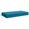 vidaXL Coussin d&rsquo;assise SOEST 100 % polyester Bleu clair