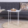 House Nordic Table d'appoint Anne 47 cm Rond Blanc