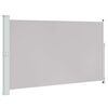 vidaXL Auvent lat&eacute;ral r&eacute;tractable de patio 180x314 cm Gris
