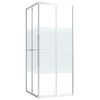 vidaXL Cabine de douche ESG 80x80x180 cm