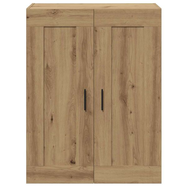 vidaXL Armoire murale ch&ecirc;ne artisanal 69,5x34x90 cm bois d'ing&eacute;nierie