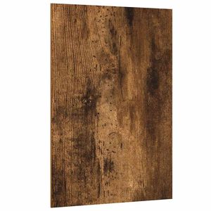 vidaXL Panneaux d&eacute;coratifs 12 pi&egrave;ces Ch&ecirc;ne fum&eacute; 15 x 21 x 0,27 cm