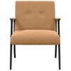 vidaXL fauteuil Beige 59 x 75 x 78 cm