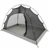 vidaXL Tente avec toit avec stockage Gris et Noir 236 x 150 x 136 cm