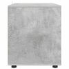 vidaXL Armoire de rangement Gris b&eacute;ton 80 x 48 x 57 cm
