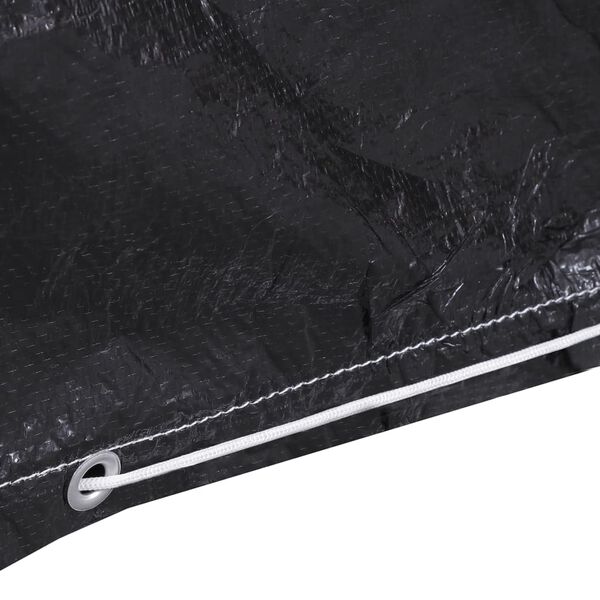 vidaXL Housses de salon de jardin 2 pcs 10 œillets 205x90 cm