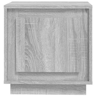 vidaXL Tables de chevet 2 pcs sonoma gris 44x35x45cm bois d'ingénierie
