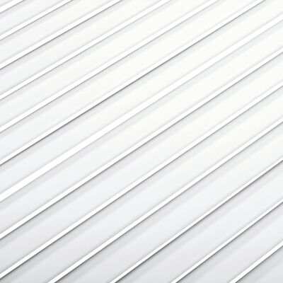 vidaXL Portes d'armoire à persiennes 2 pcs blanc 69x59,4 cm pin massif