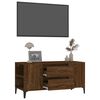 vidaXL Meuble TV Ch&ecirc;ne marron 102x44,5x50 cm Bois d'ing&eacute;nierie