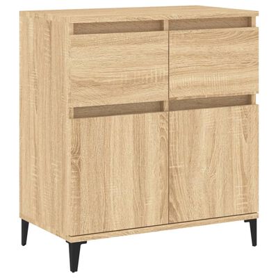 vidaXL Buffet Chêne sonoma 60x35x70 cm Bois d'ingénierie