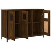 vidaXL Buffet ch&ecirc;ne marron 100x35x70 cm bois d'ing&eacute;nierie