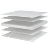 vidaXL Matelas en mousse à mémoire de forme blanc 80x160x17 cm doux