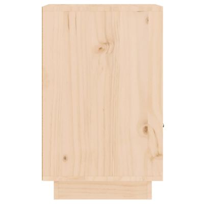 vidaXL Table de chevet 40x34x55 cm Bois de pin solide