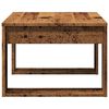 vidaXL Table d'appoint vieux bois 50x50x35 cm bois d'ingénierie