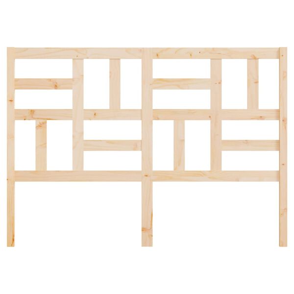 vidaXL Tête de lit 166x4x104 cm Bois massif de pin