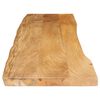 vidaXL Dessus de table 180x40x2,5 cm bord vivant bois massif manguier