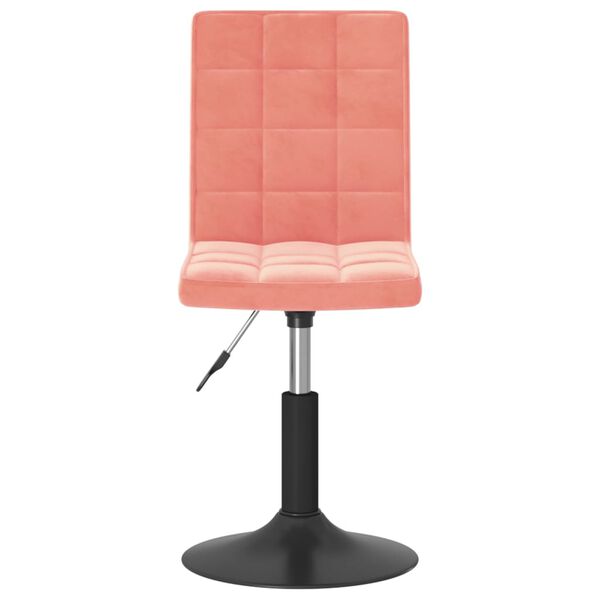 vidaXL Tabouret de bar Rose Velours