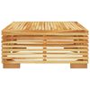 vidaXL Salon de jardin 2 pcs Bois de teck massif