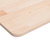vidaXL Dessus de table carr&eacute; 60x60x1,5 cm Bois ch&ecirc;ne massif non trait&eacute;