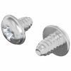 vidaXL Vis de verrouillage 2 pc Argent&eacute; M4 x 5 mm Fer