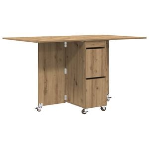 vidaXL Table &agrave; d&icirc;ner 140 x 80 x 77 cm Bois d'ing&eacute;nierie Rectangulaire