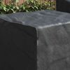 vidaXL Housse pour meubles Uni Noir 64 x 64 x 65 cm Tissu Oxford 420D